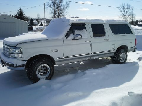 1996 Ford Bronco - C150 centurion i found on a snowmobile trip in Gaylord, Michigan the first one i have ever seen in real life so i went up to the house it w…