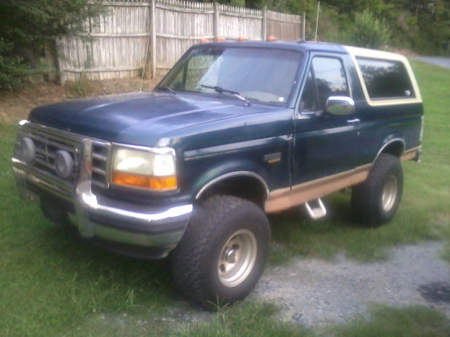 1994 Ford Bronco “3yr old says monster truck lol”