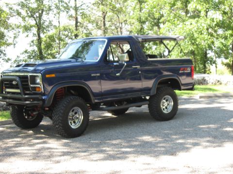 1982 Ford Bronco - This lifted 1982 Ford Bronco is ready for off-road adventures.