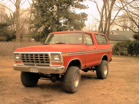 1978 Ford Bronco “red dawg”
