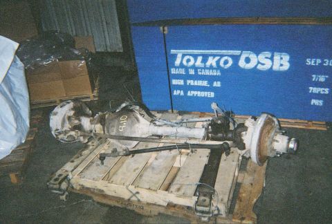 1983 Ford Bronco - the 60 came complete with springs and steering