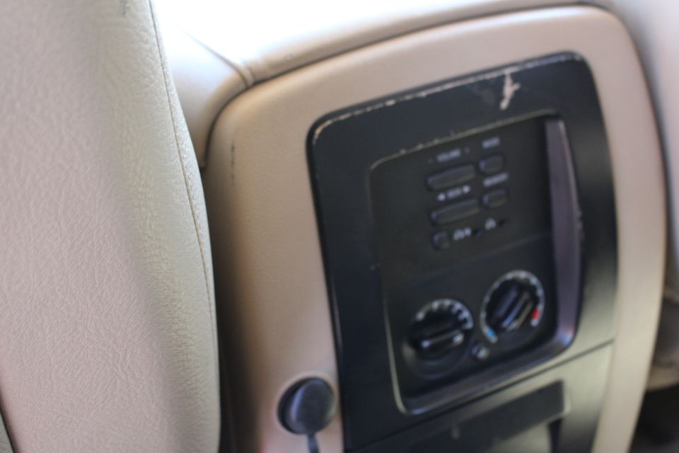 2003 Ford Expedition rear seat and climate control panel