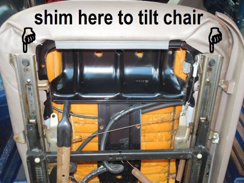 1983 Ford Bronco - How to tilt a '90-96 Captain's Chair