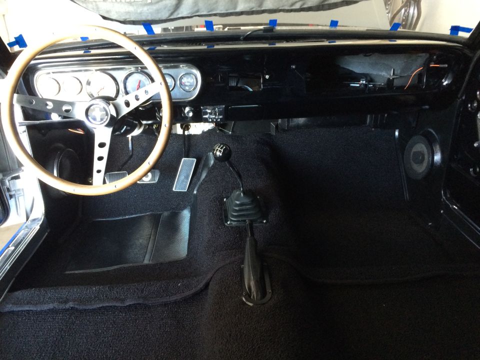 1965 Mustang AAC Black 80/20 install