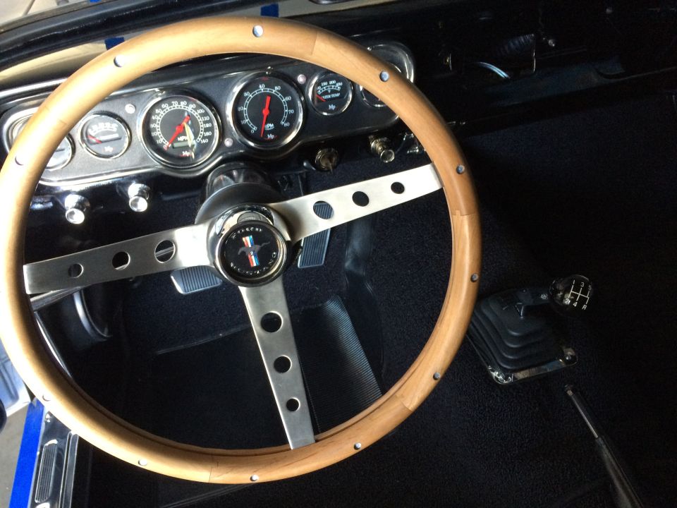 1965 Mustang carpet and pedals done
