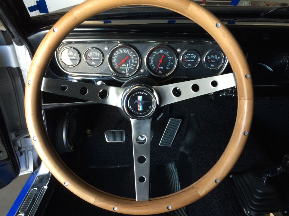 1965 Mustang carpet and pedals done