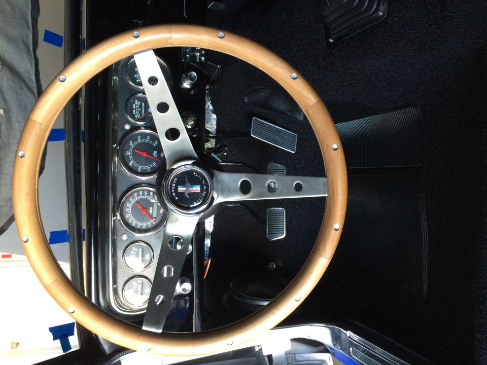 1965 Mustang carpet and pedals done