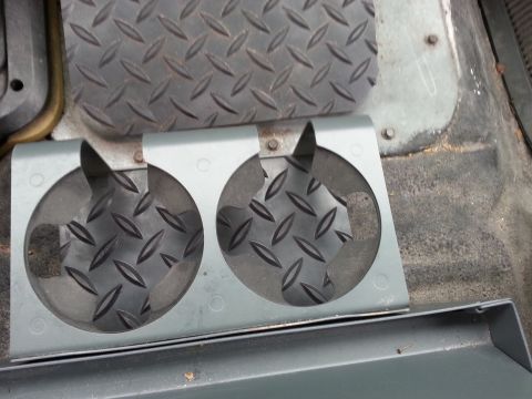 1992 Ford Bronco - Tuffy wanted me to send the cup holder back to them on my dime and they said they would re-paint it. That seemed like a hassle and I didn't…