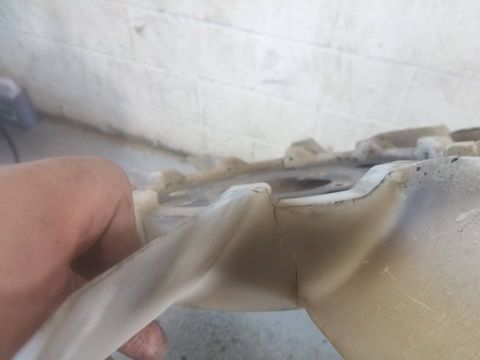 2000 Mercury Grand Marquis - Close-up view of a vehicle cooling fan part. The registry claims it is a 2000 Mercury Grand Marquis, but this is unlikely.
