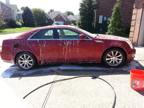 2008 Cadillac CTS - First bath