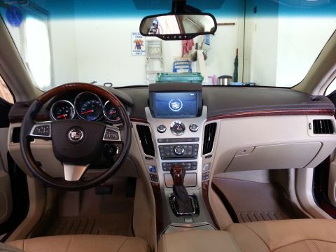 2008 Cadillac CTS - Interior view of a 2008 Cadillac CTS, highlighting the dashboard and controls.
