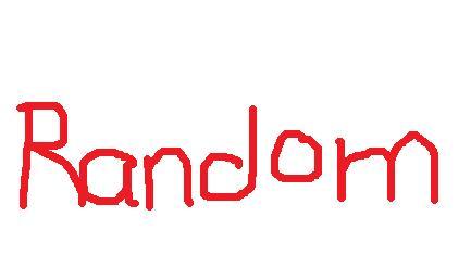 1989 Ford Bronco - The word Random is written in red marker on a white background.