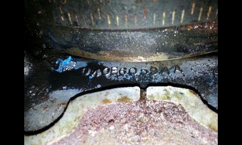 1968 Ford Mustang - Timing cover casting # D40E6059AA