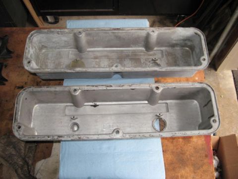 1963 Ford Galaxie - Two aluminum valve covers are shown, likely for an engine. The registry label may be incorrect.