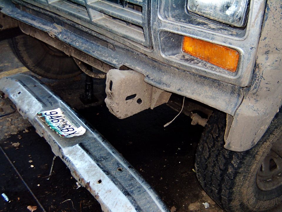 thats where i wanna mount my tow hooks