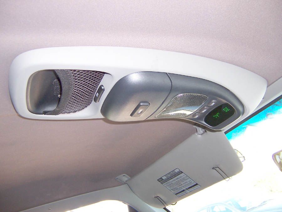Overhead console from a 96 Bronco