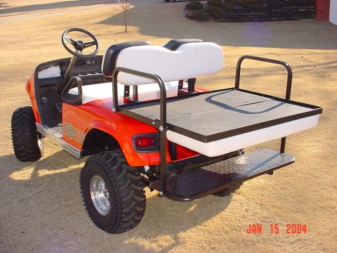 1996 Ford Bronco - My Harley Davidson Golf Cart