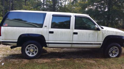 1994 GMC Suburban - Poor Suburban. :'( After almost 2 years of sitting this is what she looks like. Picture does not do it justice; it looks a lot worse in per…
