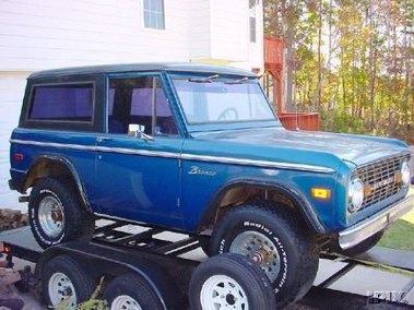 1996 Ford Bronco - 76 Bronco the day I bought it