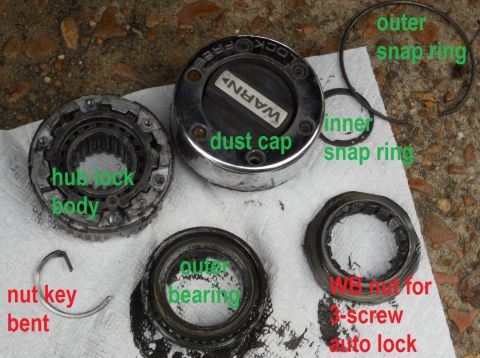 1983 Ford Bronco - This '95 Bronco was factory-equipped with 3-screw auto hub locks, but a previous owner swapped in these light-duty Warn manuals. The curren…