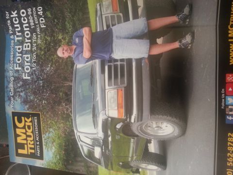 1994 Ford Bronco - Cover of the LMC Truck Ford Truck/Bronco 1980-96 parts and accessories catalog, 2013 Fall edition.