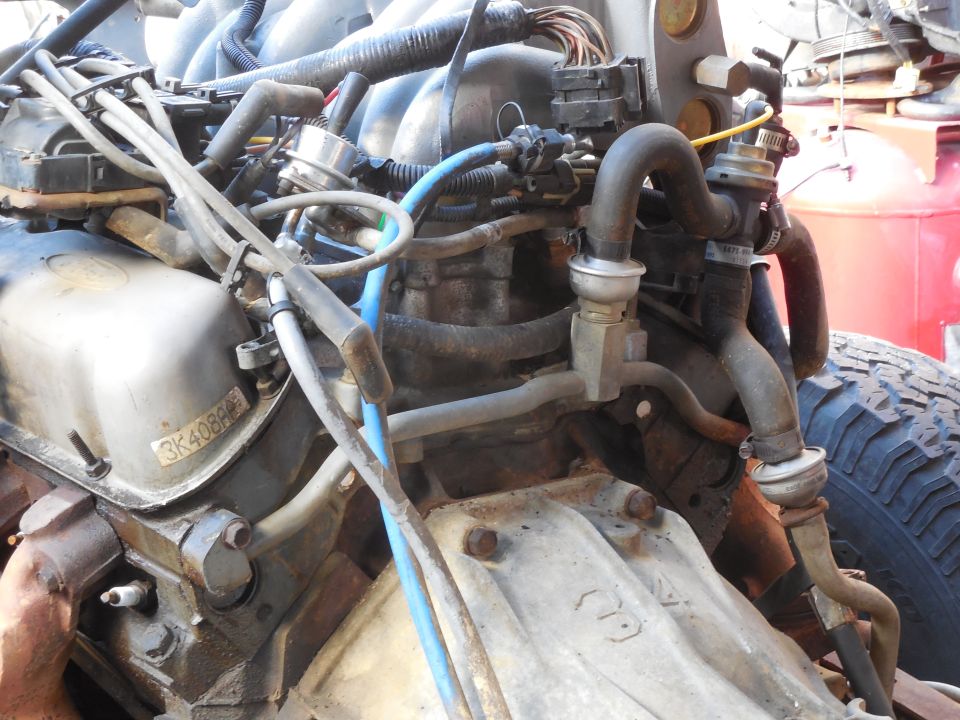 Everything is still where Ford put it, and working the way Ford designed it to.  It's also pretty clean.