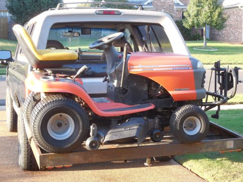 1983 Ford Bronco - It's a little too late today, but I'm going to mow a small patch of some property we just bought to look for the corner stake. [url=http://…