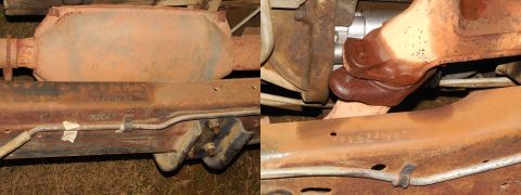 1993 Ford Bronco - Frame VIN stampings IF THE IMAGE IS TOO SMALL, click it.