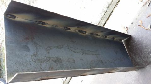 1994 GMC Suburban - Not a whole lot done in a day.... This, now, C-Channel plate steel will sit bolted inside the frame-rail with the fuel filter managers and…