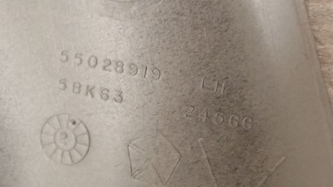 1987 Dodge 1500 - Embossed part shows numbers 55028919, 5BK63, LH, 24566, and a Chrysler pentastar.