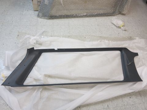 1987 Dodge 1500 - This is a plastic interior trim piece, likely for a vehicle's window frame.