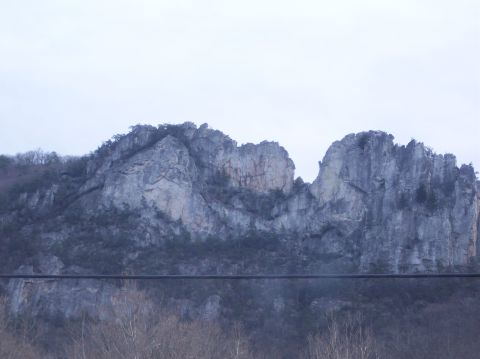 1990 Ford Bronco - A scenic view of a mountain range, likely taken during a trip.
