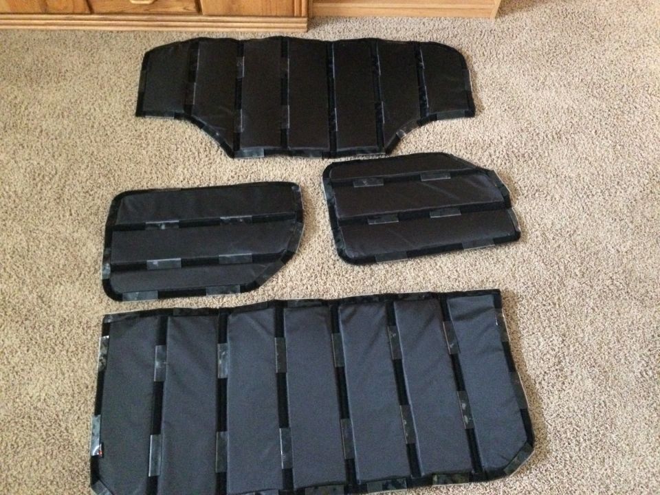 2014 Jeep JK Unlimited Rubicon Rugged Ridge Headliner Insulation