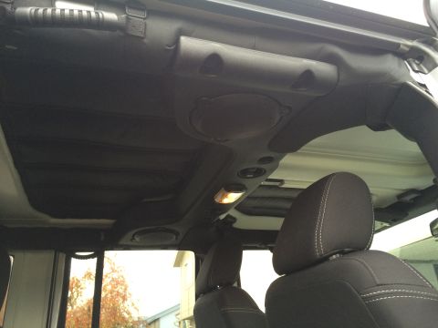 2014 Jeep Wrangler - 2014 Jeep JK Unlimited Rubicon Rugged Ridge Headliner Insulation