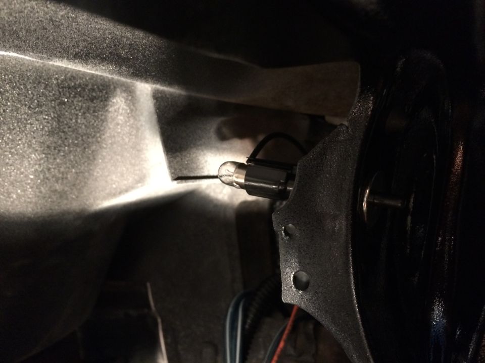 1965 Mustang glove box light