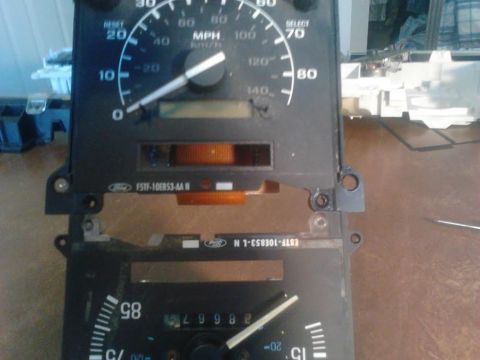 1990 Ford F-250 - as you can see they are almost perfect. but trimming on the 92-96 will be required to fit and look flush