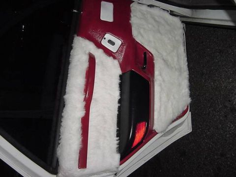 1991 Ford Taurus - Tha shaggy bak doors!