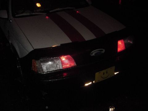 1991 Ford Taurus - Ma matching red markerz!