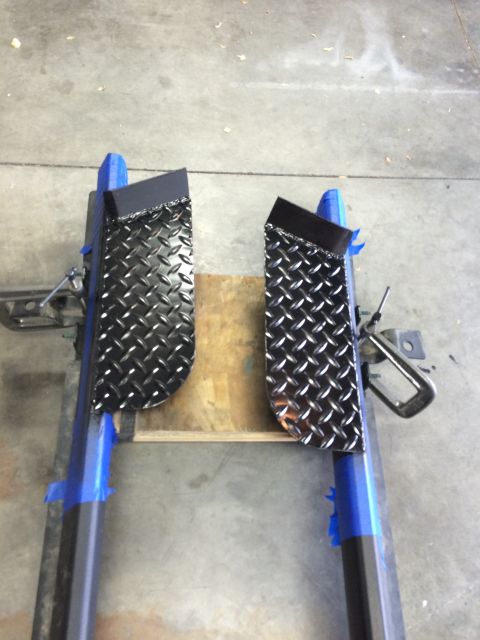 2014 Jeep Wrangler - 2014 JKU Rubicon rock slider mud rock deflector primed