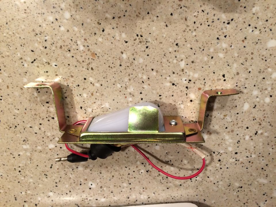 1965 Mustang license plate light