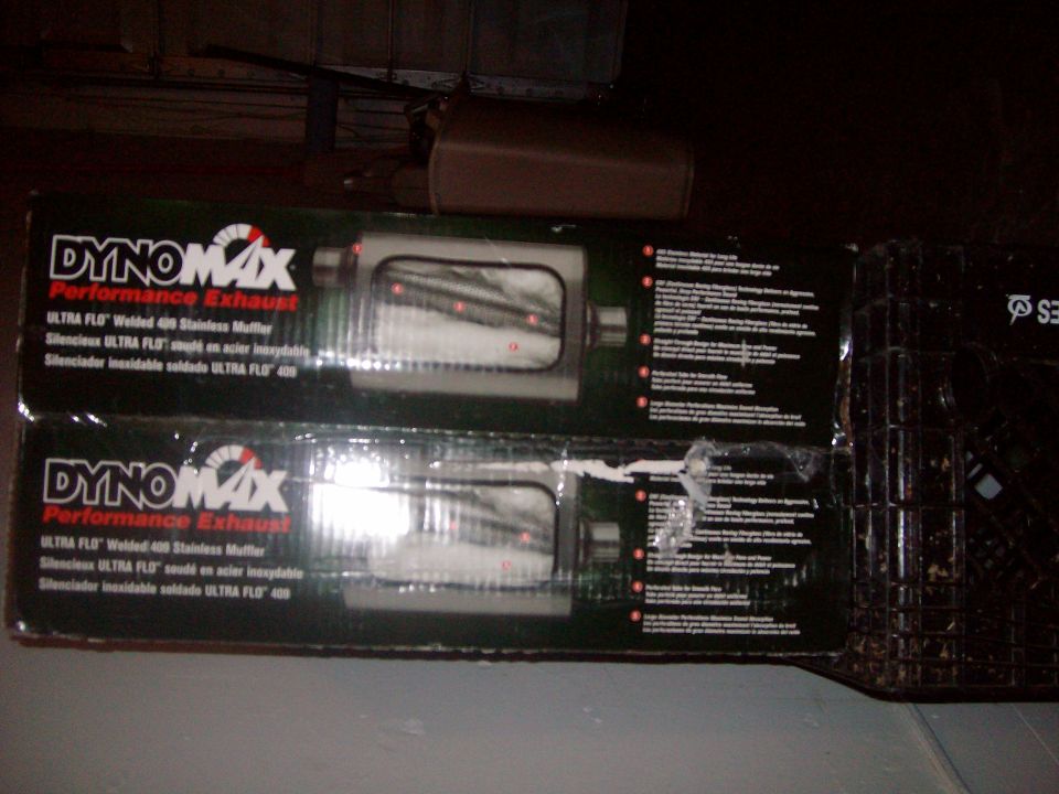 Yes once more on replacing mufflers.   Very picky when it comes to this lol.  Plus they were on sale.