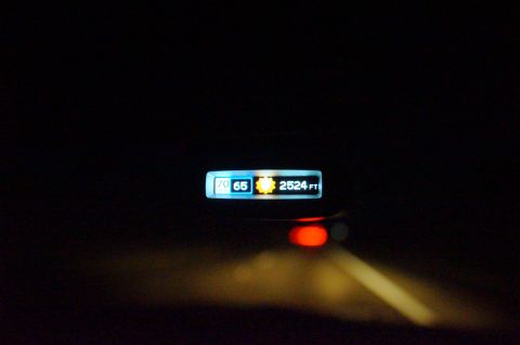 2003 Ford Taurus - Digital display shows temperature, altitude, and a sun icon.