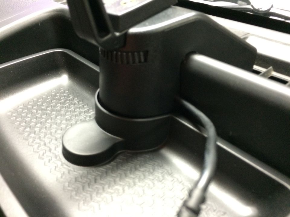 2014 JKU Rubicon project hidden GPS wire behind dash