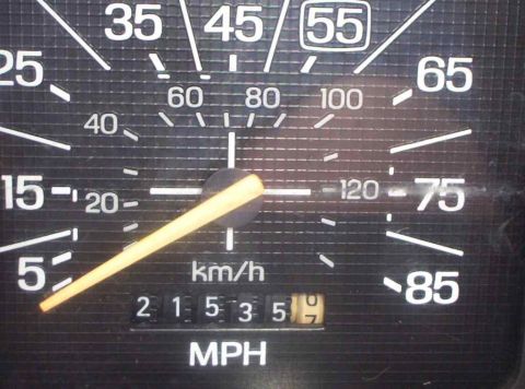 1985 Ford F-250 - Speedo