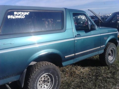 1996 Ford Bronco - at Redneck Yacht Club mudding event. didn't get any muddy pics