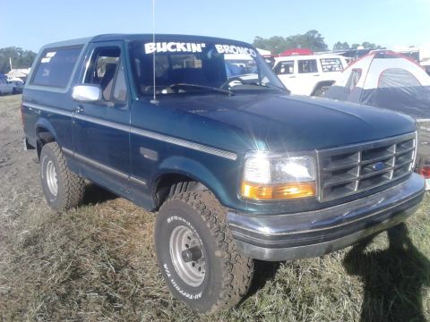 1996 Ford Bronco - at Redneck Yacht Club mudding event. didn't get any muddy pics