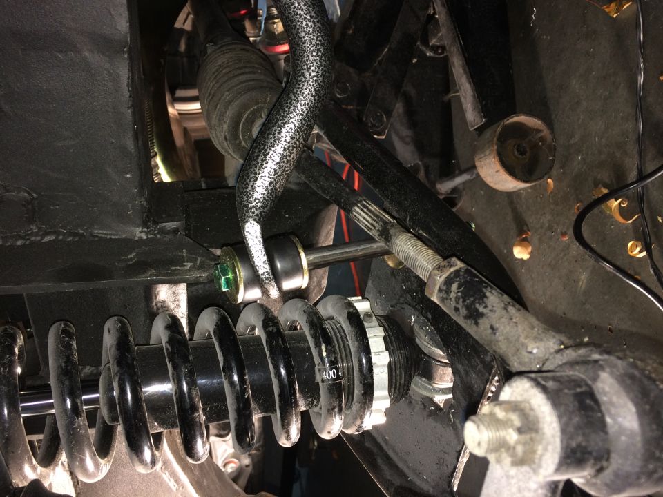 1965 Mustang Sway bar a-arm mount PS
