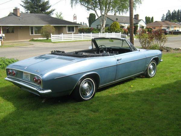 1966 Chevrolet Corvair “wife's car. "baby blue"”