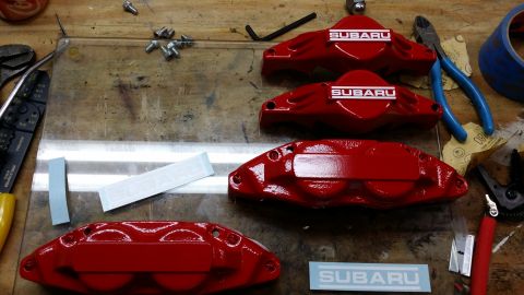 2007 Subaru Impreza - Decal