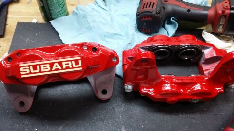 2007 Subaru Impreza - Fronts Finished